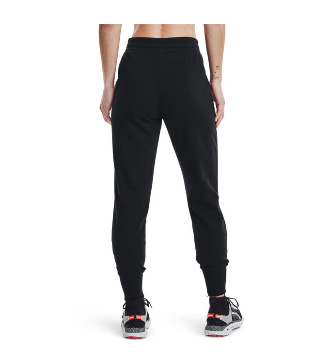Under Armour Pantalon de survêtement en molleton Rival noir - Femme