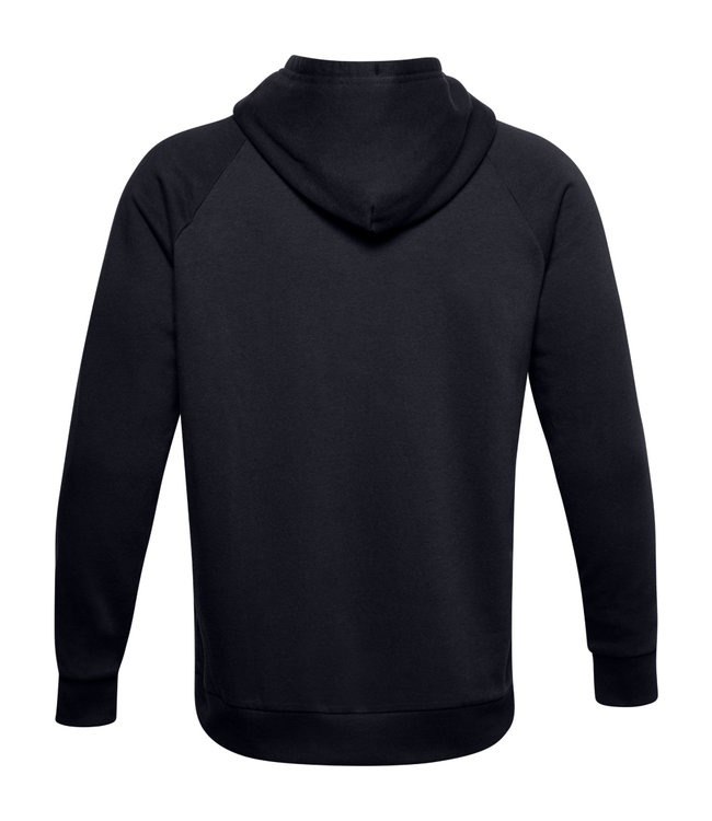 Under Armour UA Rival Fleece Hoodie-Black // Onyx White