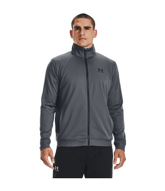 Under Armour SPORTSTYLE TRICOT JACKET-Pitch Gray /  / Black