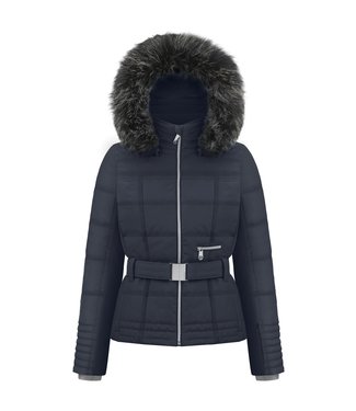 Poivre Blanc Veste Ski Femme Bleu Gothique