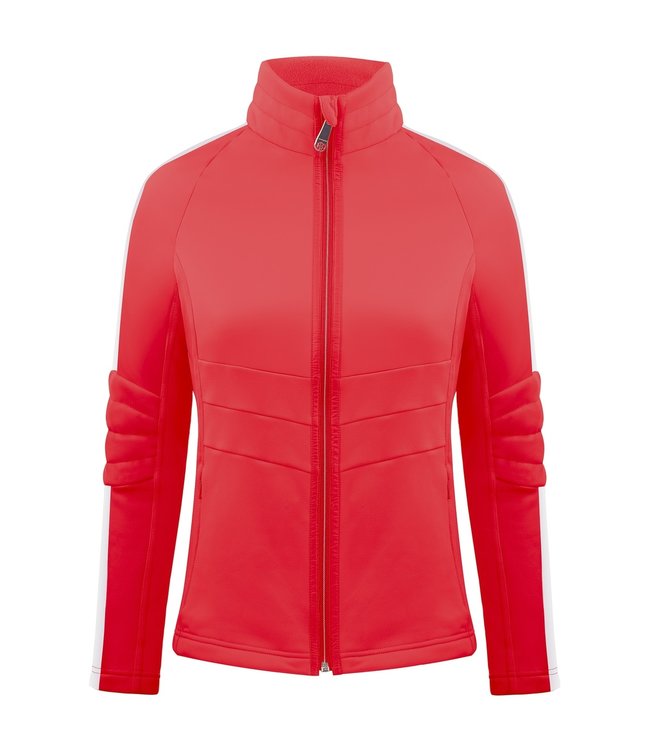 Poivre Blanc CHAQUETA STRETCH FLLECE MUJER - ROJO ESCARLETA