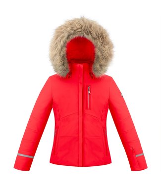 Poivre Blanc CHAQUETA DE ESQUÍ STRETCH NIÑA - ROJO ESCARLATA