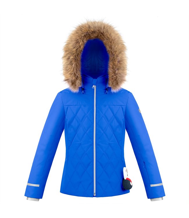 Poivre Blanc Stretch Ski Jacket with Faux Fur (Women's)