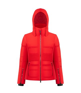 Poivre Blanc Chaqueta de esquí híbrida MUJER - ROJO