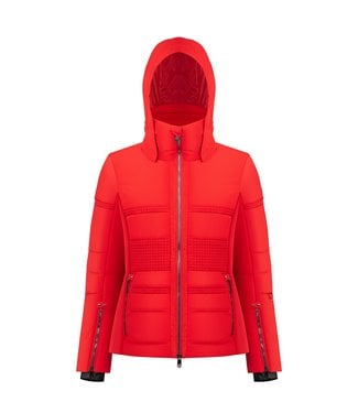 Poivre Blanc Perfecto Womens Ski Jacket in Miami Pink T