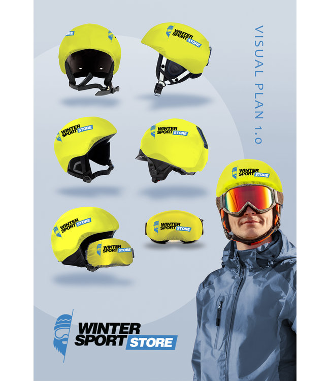 Skibrillenhülle im eigenen Design mit Logo oder Wappen (Universalgröße) -  Wintersport-Store