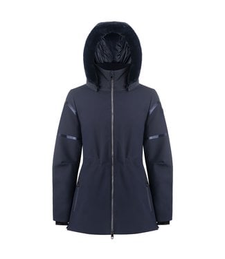 WOMEN STRETCH SKI JACKET - GOTHIC BLUE 