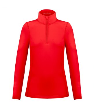 Camiseta termica con cremallera (1/2) y cuello alto para mujer de Under  Armour