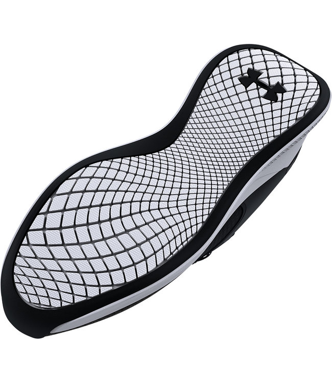 Under Armour UA W Charged Aurora 2-Schwarz / Schwarz / Metallic Warm Silver