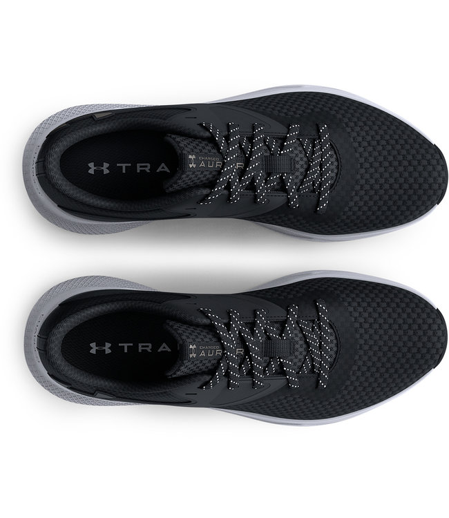 Under Armour UA W Charged Aurora 2-Noir / Noir / Argent métallique chaud