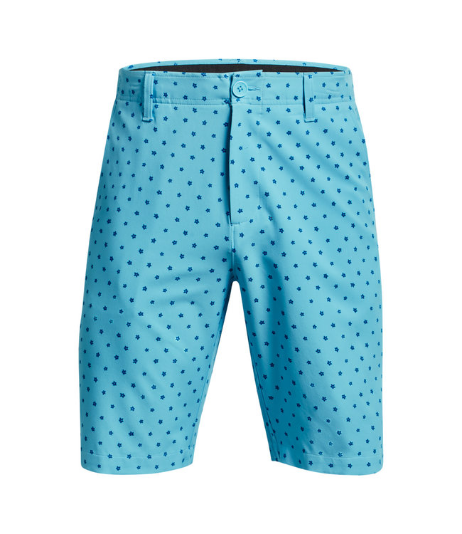 Under Armour UA Drive Bedrukt Short-Fresco Blauw / Cruise Blauw / Halo Grijs