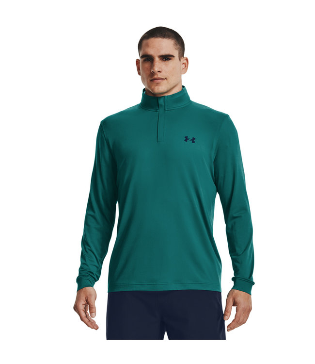 Under Armour UA Playoff 1/4 Zip-Cerulean / / Academia