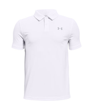 Under Armour Polo UA Performance-Blanco/Gris Mod/Gris Mod