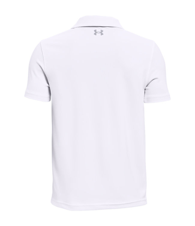Under Armour Polo UA Performance-Blanco/Gris Mod/Gris Mod