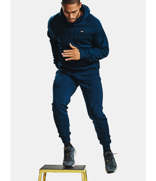 Under Armour UA Rival Fleece Hoodie-Academy /  / Onyx White