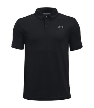 Under Armour Polo UA Performance - Noir / Gris Pitch / Gris Pitch