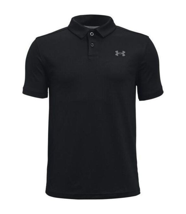 Under Armour UA Performance Polo-Schwarz / Pechgrau / Pechgrau