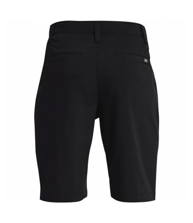 Under Armour UA Garçons Golf Short-Noir / / Halo Gris