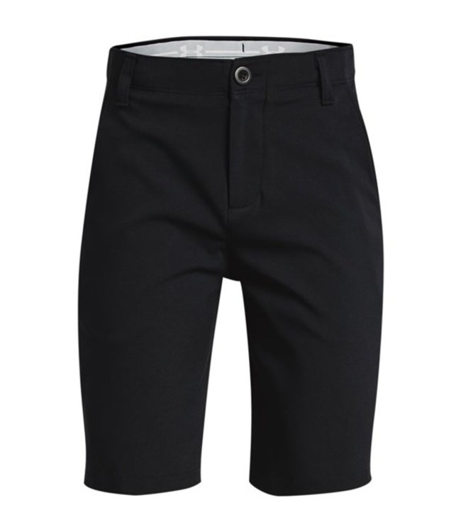Under Armour UA Jongens Golf Short-Zwart / / Halo Grijs