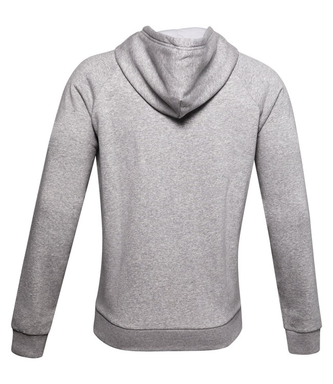Under Armour UA Rival Fleece Big Logo HD-Mod Gray Light Heather // Black