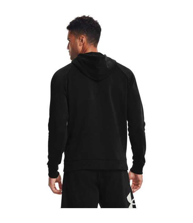 Under Armour UA Rival Fleece Big Logo HD-Black // Onyx White