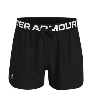 Under Armour Play Up Solid Shorts-Noir / / Argent métallique