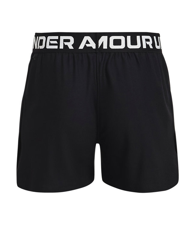 Under Armour Play Up Solid Shorts-Noir / / Argent métallique