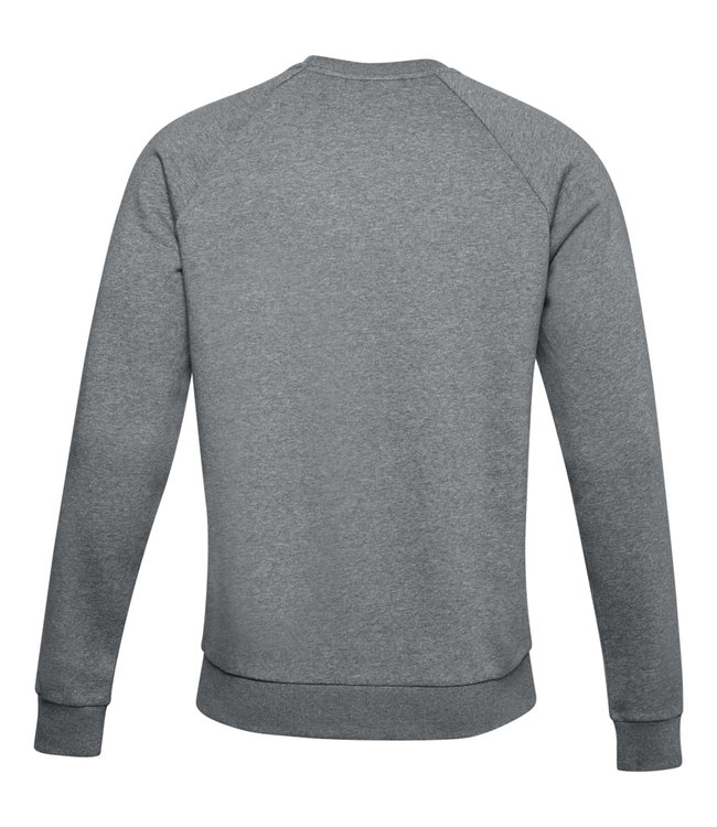 Under Armour UA Rival Fleece Crew-Pitch Grey Light Heather / / Onyx White