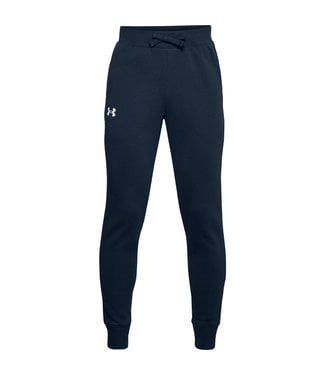 Under Armour UA RIVAL COTTON PANTS-Academy // Onyx White