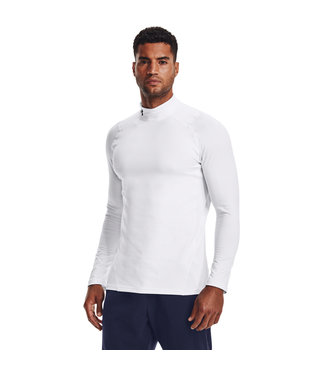 Under Armour UA CG Armour Fitted Mock-Blanc / / Noir