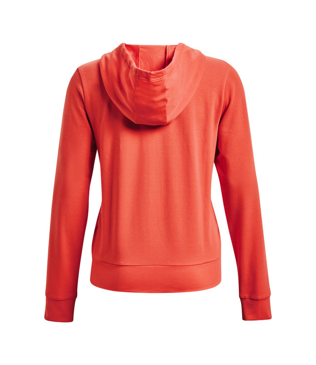 Under Armour Sweat à capuche Rival Terry FZ-Vermillion / Sweat à capuche pour femme