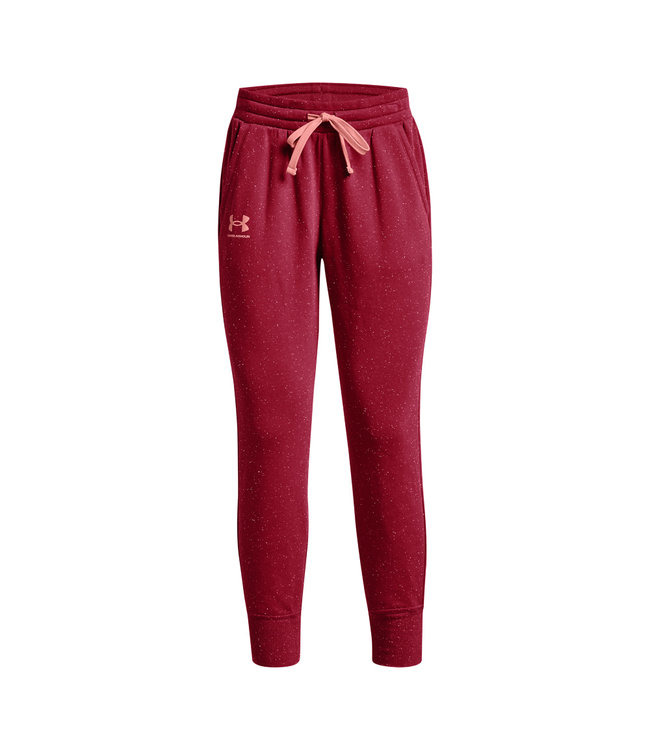 Under Armour Rival Fleece Joggers-Black Rose / Damen Joggers