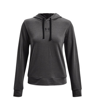 Under Armour Rival Terry Hoodie-Jet Grey / Mod Grey / Black