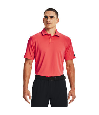 Under Armour Polo UA CRSTBL T2G-Rush Red / / Academy