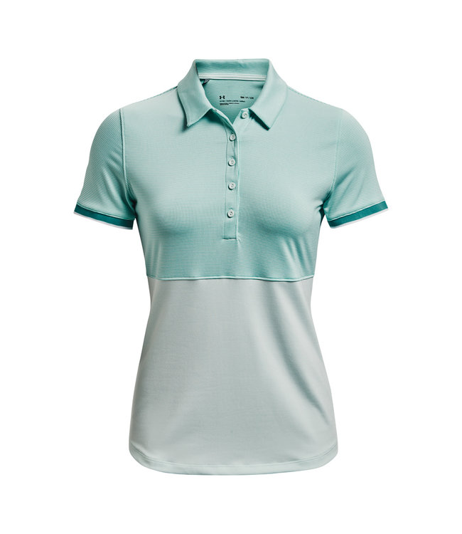 Under Armour UA Zinger Point SS Polo-Sea Mist / Neptune / Metallic Silver