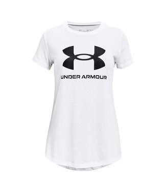 Under Armour Live Sportstyle Graphic SS-Blanc / / Noir