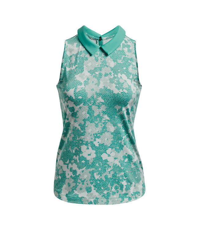 Under Armour UA Zinger Rise Slvls Polo-Neptun // Silbermetallic