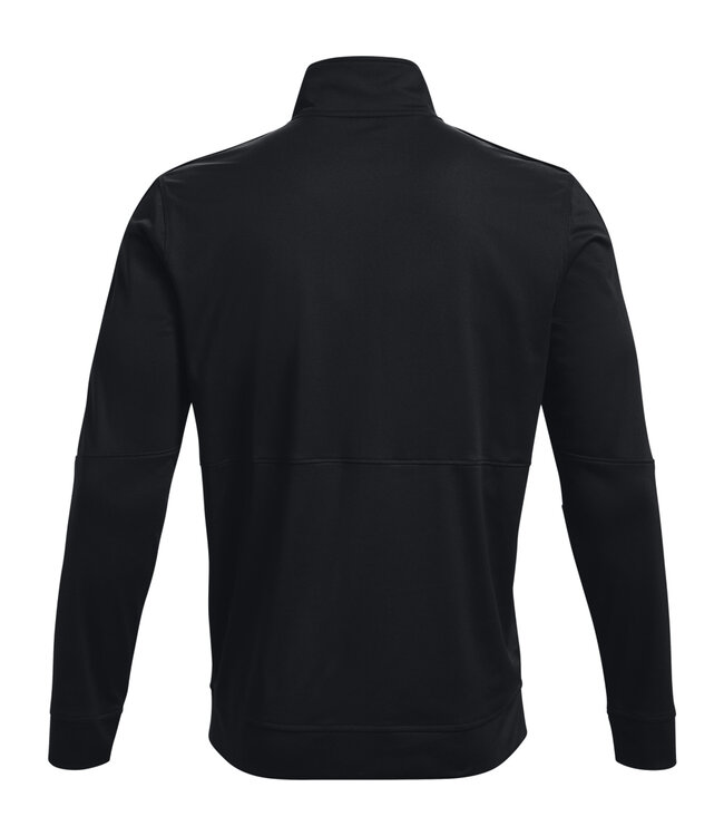 Under Armour UA PIQUE TRACK JACKET-Schwarz // Schwarz