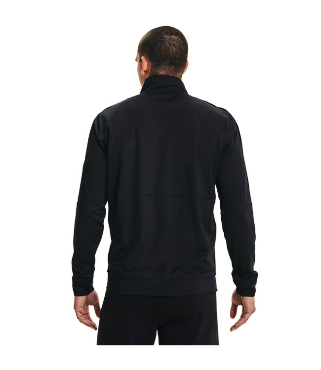 Under Armour UA PIQUE TRACK JACKET-Schwarz // Schwarz
