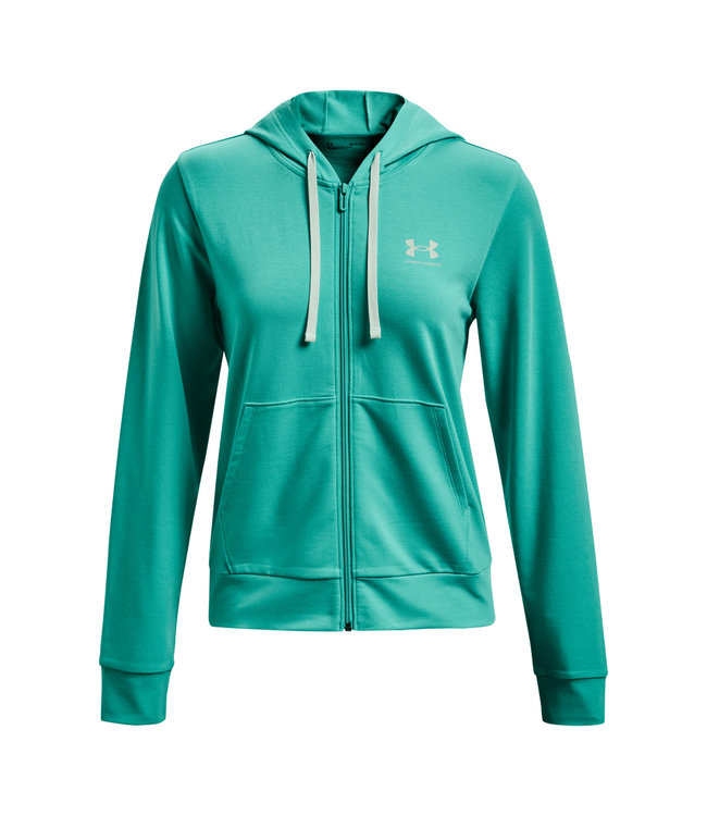 Under Armour Sweat à capuche Rival Terry FZ-Neptune // Sea Mist