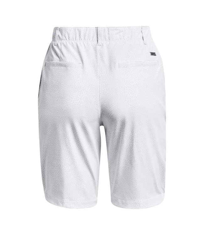 Under Armour UA Links Printed Short-White/Halo Gray/Metallic Silver