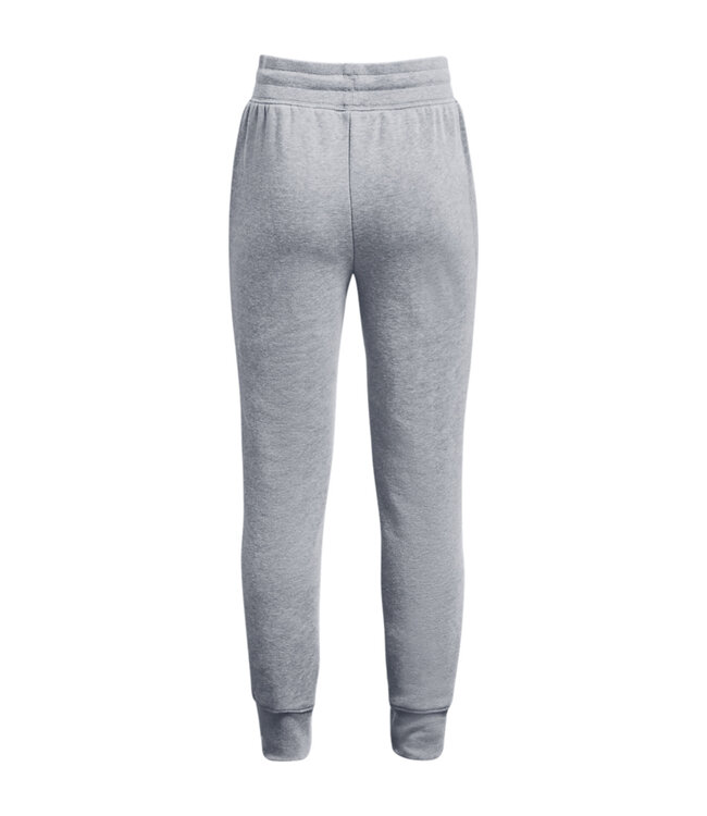 Under Armour Rival Fleece Joggers-Steel Light Heather / Black / Black