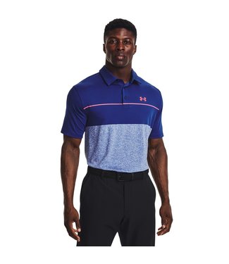 Under Armour Polo UA Playoff 2.0 - Azul Bauhaus / Azul Oxford / Rojo Perno