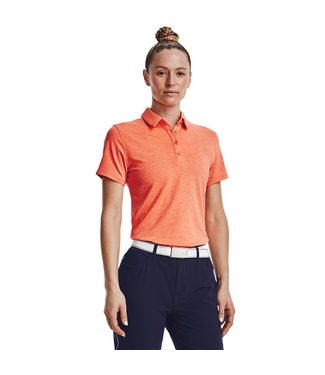 Under Armour UA Zinger Kurzarm-Poloshirt – Afterglow/Sunset Boulevard/Metallic Silver