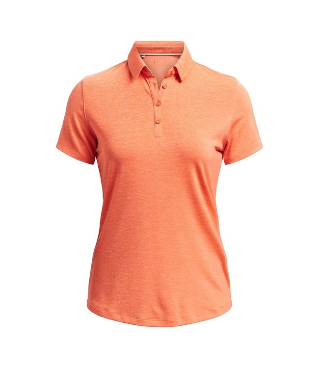 Under Armour UA Zinger Kurzarm-Poloshirt – Afterglow/Sunset Boulevard/Metallic Silver