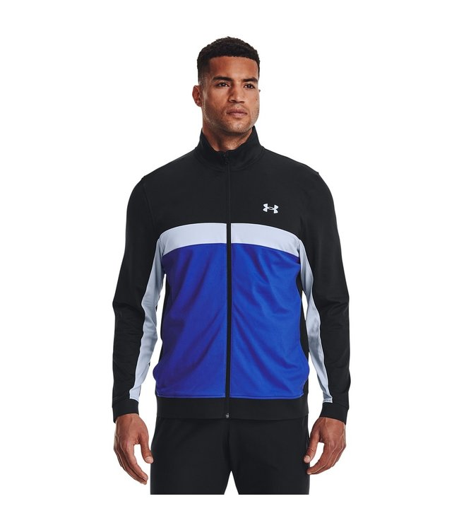 Under Armour UA Storm Midlayer mit durchgehendem Reißverschluss - Schwarz / Versa Blau / Oxford Blau