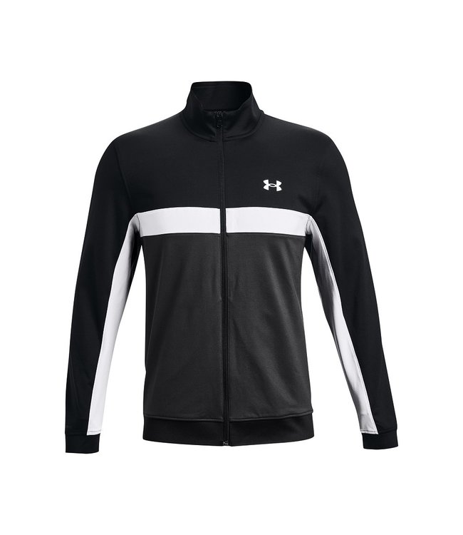 Under Armour Capa intermedia con cremallera completa UA Storm - Negro / Gris azabache / Blanco