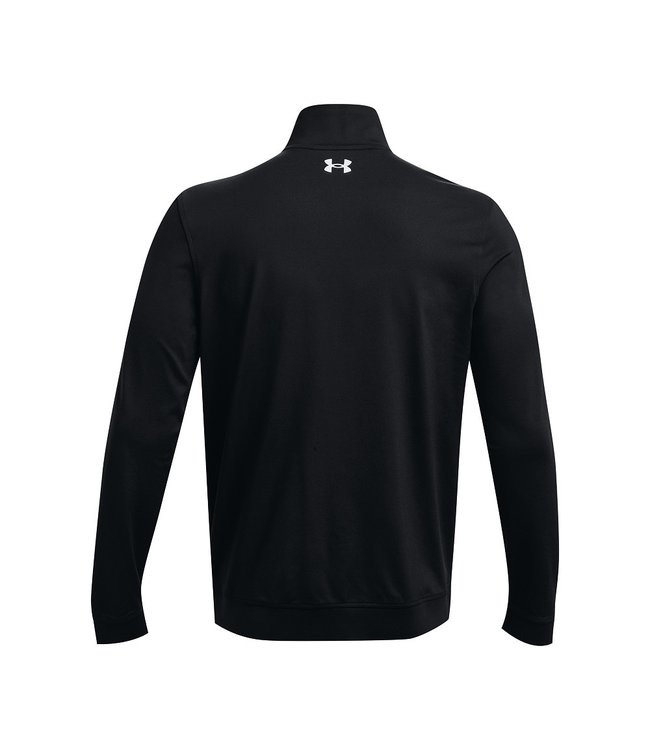 Under Armour UA Storm-tussenlaag met volledige ritssluiting - zwart / jetgrijs / wit