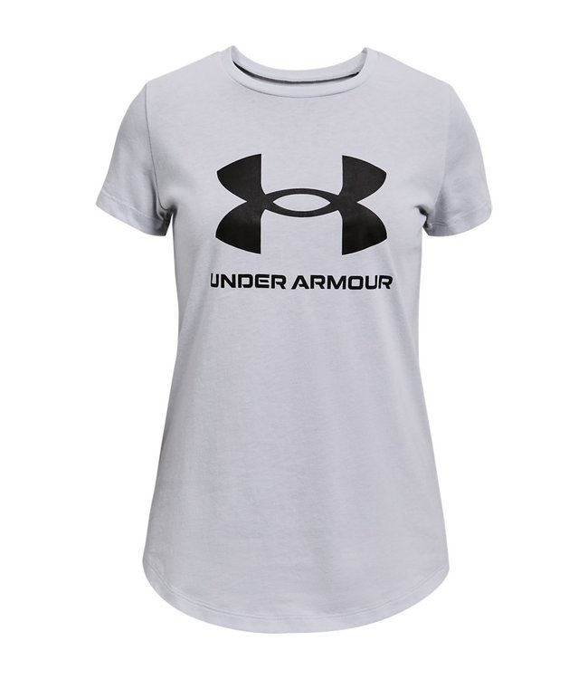 Under Armour Live Sportstyle Graphic SS-Mod Gray Light Heather /  / Black