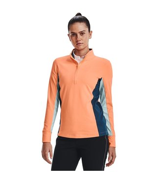 Under Armour UA Storm Midlayer 1/2 Zip - Afterglow / Fuse Teal / Metallic Silver